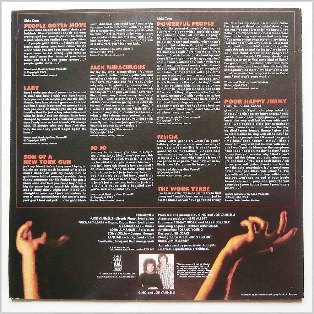 洋楽 Gino vannelli LP Powerful people aor s-l400.jpg